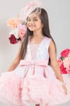 Buy_Hoity Moppet_Pink And Tulle Embellished Fit & Flare Dress _Online_at_Aza_Fashions