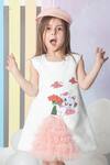 Buy Hoity Moppet White Crepe, Satin Marie Cat Embroidered Shift Dress Online at Aza Fashions Buy_Hoity Moppet_White Crepe, Satin Marie Cat Embroidered Shift Dress _Online_at_Aza_Fashions
