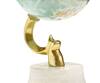 Cocovey Homes_Blue Alloy World Globe Table Decor  _Online_at_Aza_Fashions