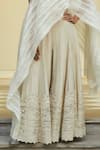 Shop_Jade by Monica and Karishma_White Blouse And Sharara Net Cape Organza Embroidery U Neck & Set  _Online_at_Aza_Fashions