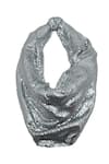 Buy_Trov_Silver Thea Metal Glints Chain Mail Bag _at_Aza_Fashions