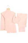Shop_Partykles_Pink Jodhpuri Jacket Set For Boys_at_Aza_Fashions