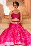 Buy Samatvam By Anjali Bhaskar Pink Dupion Silk, Shantoon Sweetheart Neck Embellished Skirt Set Online at Aza Fashions Buy_Samatvam By Anjali Bhaskar_Pink Dupion Silk, Shantoon Sweetheart Neck Embellished Skirt Set _Online_at_Aza_Fashions