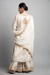 Shop_Heena Kochhar_White Chanderi Kurta Gharara Set_at_Aza_Fashions