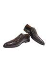 Buy_Artimen_Brown Handcrafted Leather Brogue Shoes _at_Aza_Fashions