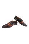 Buy_Artimen_Brown Handcrafted Leather Brogue Shoes _at_Aza_Fashions