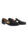 Buy_Artimen_Black Embroidered Velvet Loafers_Online_at_Aza_Fashions