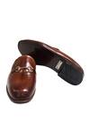 Artimen_Brown Plain Leather Mules _Online_at_Aza_Fashions