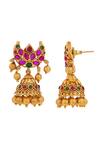 Buy_Ishhaara_Bead Drop Jhumka Earrings_Online_at_Aza_Fashions