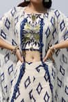 Shop_Pooja Rajgarhia Gupta_White Georgette Crop Top Round Cape Open Printed And Sharara Set _Online_at_Aza_Fashions