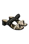 Buy_Veruschka By Payal Kothari_Black Jamun Block Heels _at_Aza_Fashions