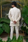 Shop_Runit Gupta_Ivory Pure Cotton Plain Kurta Pant Set  _at_Aza_Fashions