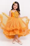 Buy_Jelly Jones_Yellow Net Embellished 3d Floral And Stone Gown _at_Aza_Fashions