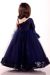 Shop_Jelly Jones_Blue Embellished Net Gown For Girls_at_Aza_Fashions
