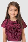 Jelly Jones_Purple Woven Silk Embellished 3d Flower Top _at_Aza_Fashions