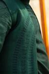 Buy Jatin Malik Green Cotton , Slub Embroidered Jacket And Kurta Set Online at Aza Fashions Buy_Jatin Malik_Green Cotton , Slub Embroidered Jacket And Kurta Set _Online_at_Aza_Fashions