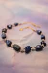 Shop_Jatin Malik_Blue Semi Precious Stones Embellished Mala_at_Aza_Fashions