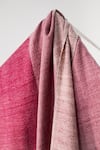 Shop_Jatin Malik_Pink Embroidered Colorblock Pashmina Shawl _Online_at_Aza_Fashions