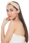 Buy_Joey & Pooh_Multi Color Embroidered Evissa Hairband _Online_at_Aza_Fashions