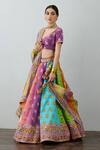 Torani Multi Color Satrangi Lakhvir Lehenga Set Online at Aza Fashions Torani_Multi Color Satrangi Lakhvir Lehenga Set_Online_at_Aza_Fashions