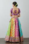 Shop Torani Multi Color Satrangi Lakhvir Lehenga Set at Aza Fashions Shop_Torani_Multi Color Satrangi Lakhvir Lehenga Set_at_Aza_Fashions