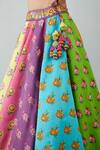 Torani Multi Color Satrangi Lakhvir Lehenga Set at Aza Fashions Torani_Multi Color Satrangi Lakhvir Lehenga Set_at_Aza_Fashions