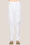 Shop_Aryavir Malhotra_White Cotton Kurta Set_Online_at_Aza_Fashions