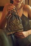 Buy_Lovetobag_Black Embellished Kaleen Potli Bag With Handle_at_Aza_Fashions