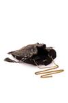 Shop_Lovetobag_Black Embellished Kaleen Potli Bag With Handle_Online_at_Aza_Fashions