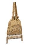 Buy_Lovetobag_Gold Embellished Kaleen Potli Bag_Online_at_Aza_Fashions