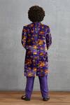 Shop_Torani_Purple Jamuni Kshitij Jacket And Kurta Set For Boys_at_Aza_Fashions