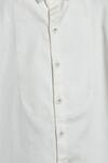 Khela_White Embroidered Shirt For Boys_Online_at_Aza_Fashions