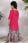 Shop THE COTTON STAPLE Pink Cotton Kurta Set at Aza Fashions Shop_THE COTTON STAPLE_Pink Cotton Kurta Set _at_Aza_Fashions