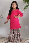 Buy THE COTTON STAPLE Pink Cotton Kurta Set Online at Aza Fashions Buy_THE COTTON STAPLE_Pink Cotton Kurta Set _Online_at_Aza_Fashions