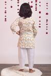 Shop_THE COTTON STAPLE_White Cotton Printed Kurta Set _at_Aza_Fashions