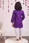 Shop_THE COTTON STAPLE_Purple Cotton Kurta Set _at_Aza_Fashions