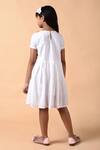 Shop_The Cotton Staple_White Cotton Dress For Girls_at_Aza_Fashions