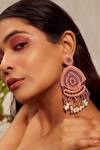 Buy_Kanyaadhan by DhirajAayushi_Bead Drop Dangler Earrings_at_Aza_Fashions