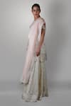 Buy_Kavita D_White Chanderi Kurta Set  _at_Aza_Fashions