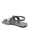 Shop_Kanvas_Grey Pu Slip-on Sandals_Online_at_Aza_Fashions