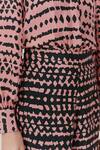 Buy_Koai_Pink Muslin Silk Printed Flared Pant _Online_at_Aza_Fashions