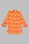 Native Place India_Red Printed Kurta Set For Boys_Online_at_Aza_Fashions