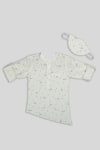 Buy_Champscloset_White Printed Shirt For Boys_at_Aza_Fashions