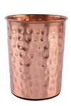Kaksh Studio_Gold Copper Gulmar Jug And Glass Of 3_Online_at_Aza_Fashions