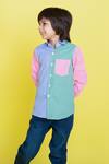 Buy_Little Boys Closet_Multi Color Cotton Checkered Shirt_Online_at_Aza_Fashions