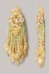 D'oro_Long Multi Strand Earrings_Online_at_Aza_Fashions
