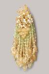 Shop_D'oro_Long Multi Strand Earrings_Online_at_Aza_Fashions