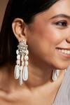 Buy_D'oro_Pearl Drop Earrings_at_Aza_Fashions