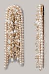 D'oro_Pearl Dangler Earrings_Online_at_Aza_Fashions