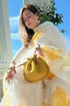 Shop_Amyra_Yellow Embroidery, Sequins Polti Bag_at_Aza_Fashions